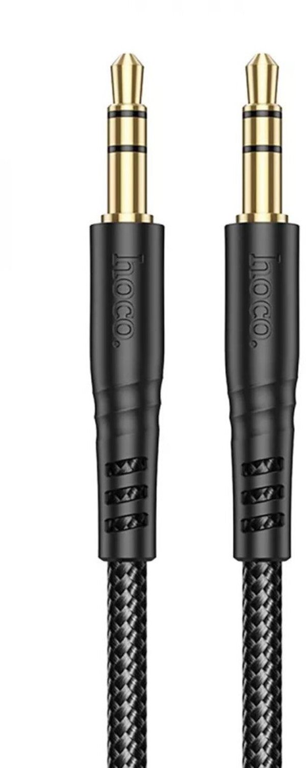 Καλώδιο Hoco UPA24 AUX 3.5mm Jack σε 3.5mm Jack 1m Μαύρο