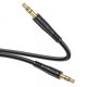 Καλώδιο Hoco UPA24 AUX 3.5mm Jack σε 3.5mm Jack 1m Μαύρο