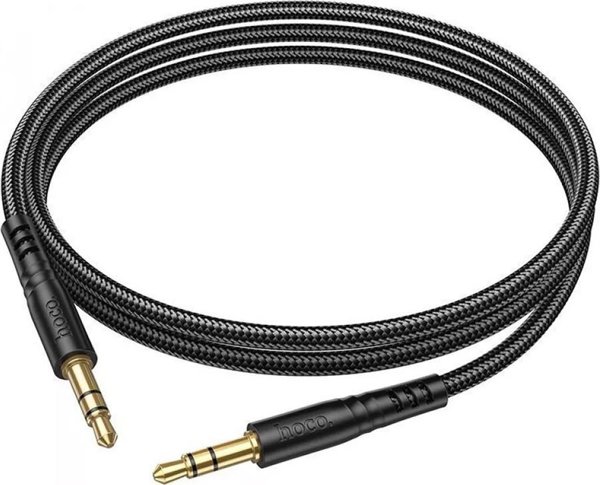 Καλώδιο Hoco UPA24 AUX 3.5mm Jack σε 3.5mm Jack 1m Μαύρο