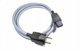 Καλώδιο Τροφοδοσίας Melodika MDP30G, Schuko-IEC C13, 3x2,5mm2, Gunmetal, 3m