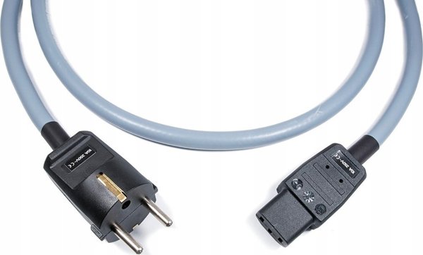 Καλώδιο Τροφοδοσίας Melodika MDP30G, Schuko-IEC C13, 3x2,5mm2, Gunmetal, 3m