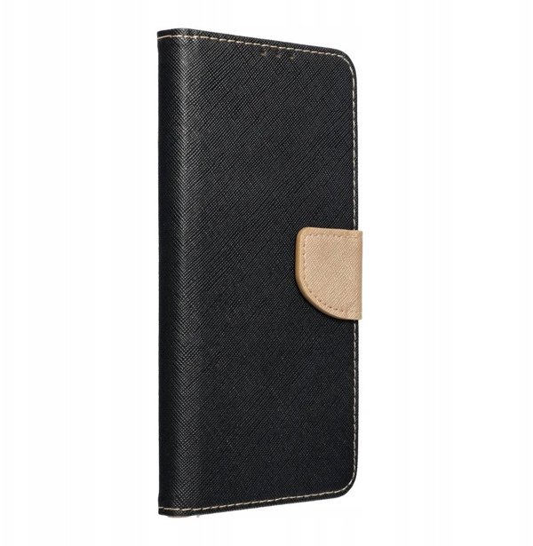 Θήκη FANCY Book για SAMSUNG A56 Μαύρο-Χρυσό
