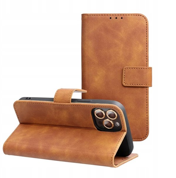 Θήκη TENDER Book για IPHONE 17 Pro Max καφέ