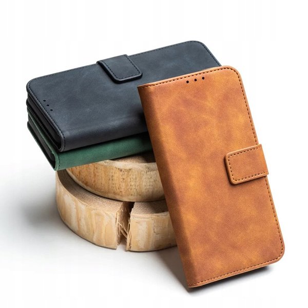Θήκη TENDER Book για IPHONE 17 Pro Max καφέ