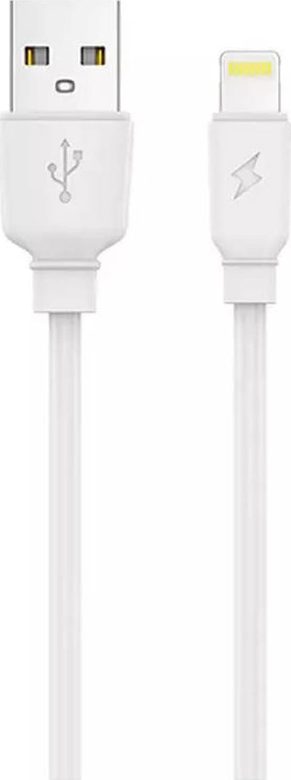 Kabel USB nemo USB-A - Lightning 1 m Bialy