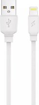 Kabel USB nemo USB-A - Lightning 1 m Bialy