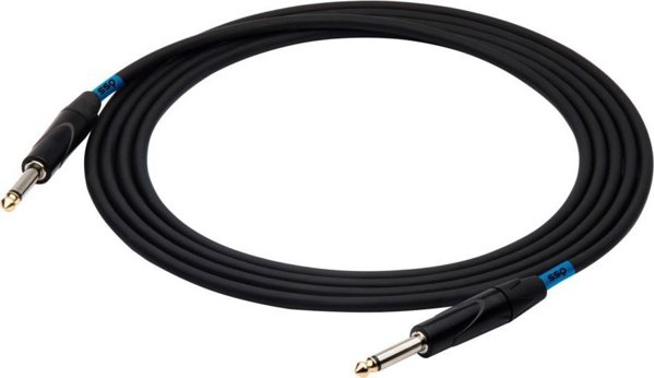 Kabel SSQ Jack 6.3mm  - Jack 6.3mm 6m czarny (SS-1450)