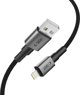 Καλώδιο USB Tech-Protect USB-A - Lightning 2 m Γκρι (5906302380862)