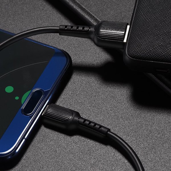 Kabel USB Borofone BOROFONE USB KABEL - BX16 2A USB-C 1M CZARNY