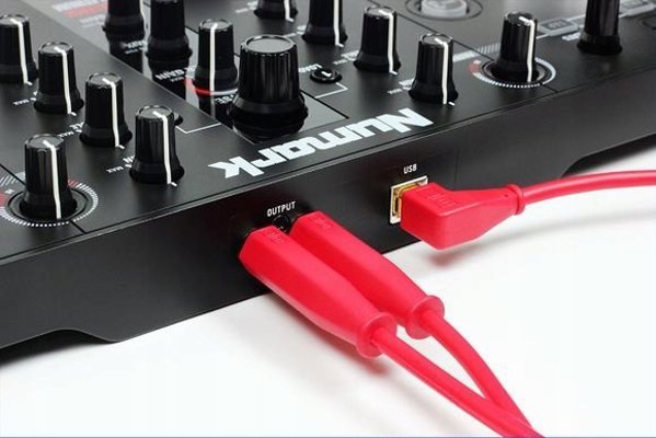 Kabel DJ TECHTOOLS DJ TECHTOOLS- Chroma Cabels Audio JACK-JACK (6,3mm) 1,5 m- niebieski