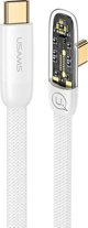 Καλώδιο USB Usams USB-C - USB-C 2 m Λευκό (USA896)