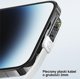 Καλώδιο USB Usams USB-C - USB-C 2 m Λευκό (USA896)