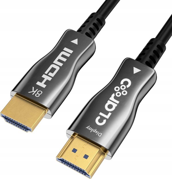 Kabel Claroc HDMI - HDMI 3m czarny (PRO-HDMI-21-3M)