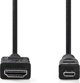 Kabel Nedis HDMI - HDMI 2m czarny (CVGB34700BK20)