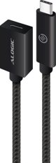 Alogic Καλώδιο USB 3.2 Επέκτασης Τύπου C σε C (M/F) 0.5m Μαύρο