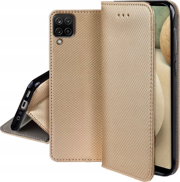 Θήκη Kabura Smart Case βιβλίο για SAMSUNG A12 μαύρο