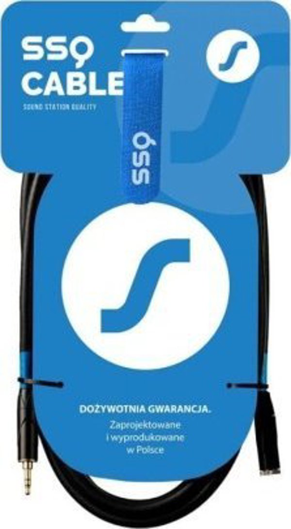 Kabel SSQ MiG3 - Jack stereo 3.5 / Gniazdo jack stereo 3.5