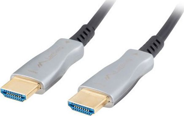 Καλώδιο Lanberg HDMI - HDMI 20m, Μαύρο, CA-HDMI-20FB-0200-BK, για Υπολογιστές, Τηλεοράσεις και Προβολείς