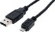 Kabel USB S-Impuls USB-Anschlusskabel 2.0 (USB A-Steck/USB B-Micro-Steck) 0,5m sw