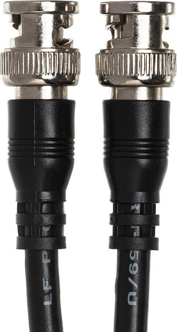 Καλώδιο Hosa BNC-59-103, Ομοαξονικό Καλώδιο BNC σε BNC, 0.91m, Μαύρο