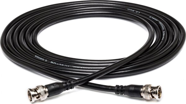 Καλώδιο Hosa BNC-59-103, Ομοαξονικό Καλώδιο BNC σε BNC, 0.91m, Μαύρο