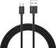 Καλώδιο USB T-Phox USB-A - USB-C 1.2 m Μαύρο