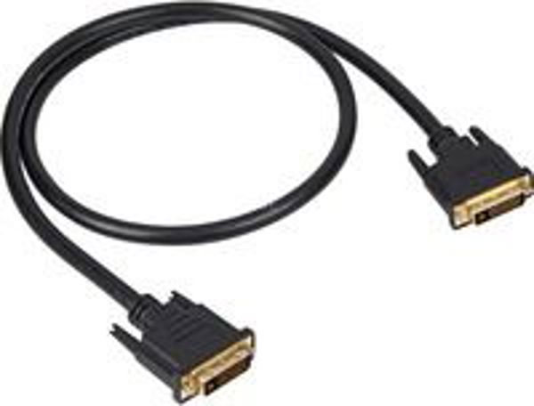 Kabel Sharkoon DVI-D - DVI-D 1m czarny (4044951017355)