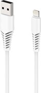 Καλώδιο USB 2GO Lightning - USB-B 1 μ., Άσπρο (797288)
