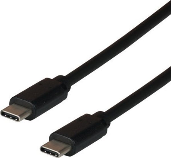 Kabel USB EFB USB-C - USB-C 0.5 m Czarny (EBUSBC-USB20CK.0,5)