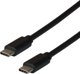 Kabel USB EFB USB-C - USB-C 0.5 m Czarny (EBUSBC-USB20CK.0,5)