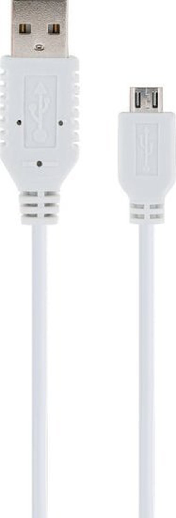 Καλώδιο USB Schwaiger USB-A - micro-B 2 m λευκό