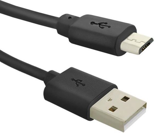 Kabel USB Qoltec USB-A - USB-B 1 m Czarny (50499)