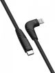 Καλώδιο USB Silicon Power USB-C - Lightning 1 m Μαύρο (SP1M0ASYLK50CL1G)