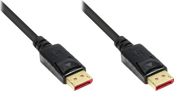 Kabel Alcasa Alcasa 4814-020S kabel DisplayPort 2 m Czarny