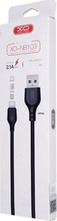 Kabel USB Techonic XO kabel NB103 USB - USB-C 2,0 m 2,1A bialy