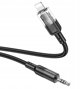Kabel AUX Jack 3,5 mm do Lightning Hoco 1,2 m UPA27 czarny