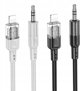 Kabel AUX Jack 3,5 mm do Lightning Hoco 1,2 m UPA27 czarny