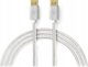 Kabel Nedis CCTB37014AL20 kabel DisplayPort 2 m Srebrny