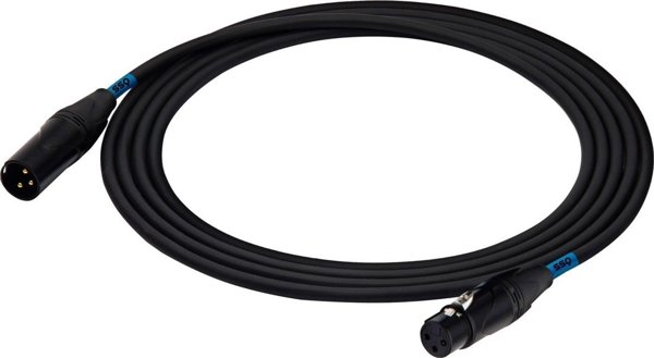 Kabel SSQ XLR - XLR 0.5m czarny (SS-1837)