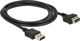 Kabel USB Delock USB-A - USB-A 2 m Czarny (83665)