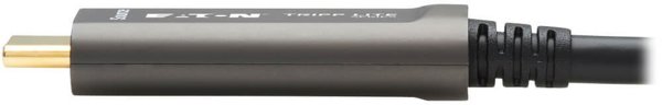 Kabel USB Eaton Eaton Tripp Lite Series USB-C to USB-C Plenum-Rated Fiber Active Optical Cable (AOC) - 4K 60 Hz, HDR, 4:4:4, M/M, Black, 30 m - USB-Kabel - 24 pin USB-C (M) zu 24 pin USB-C (M) - USB 3.0 - 30 m - Plenum, Active Optical Cable (AOC), Unterst