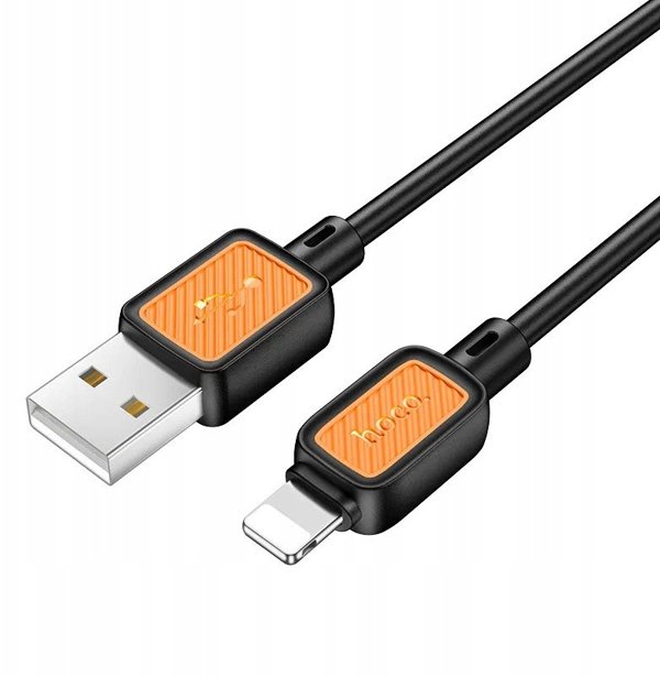 Καλώδιο USB A σε Lightning HOCO 2,4A 1 m X108 μαύρο