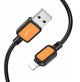 Καλώδιο USB A σε Lightning HOCO 2,4A 1 m X108 μαύρο