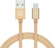 Καλώδιο USB Swissten USB-A σε Micro-B, 1.2m, Χρυσό