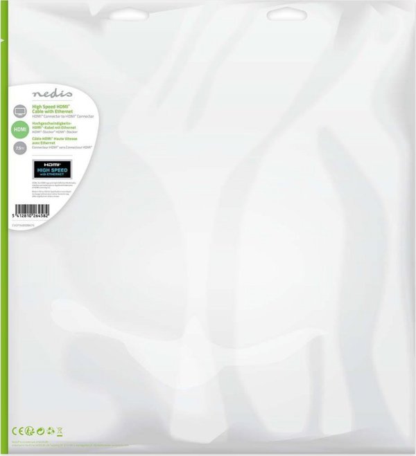 Kabel Nedis Nedis CVGP34000BK75 kabel HDMI 7,5 m HDMI Typu A (Standard) Czarny