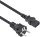 Manhattan καλώδιο τροφοδοσίας Μαύρο 5 μ CEE7/7 IEC C13