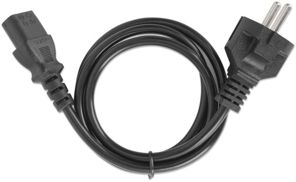 Manhattan καλώδιο τροφοδοσίας Μαύρο 5 μ CEE7/7 IEC C13
