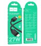Kabel USB C do Lightning Hoco PD 27W 1 m X113 czarny