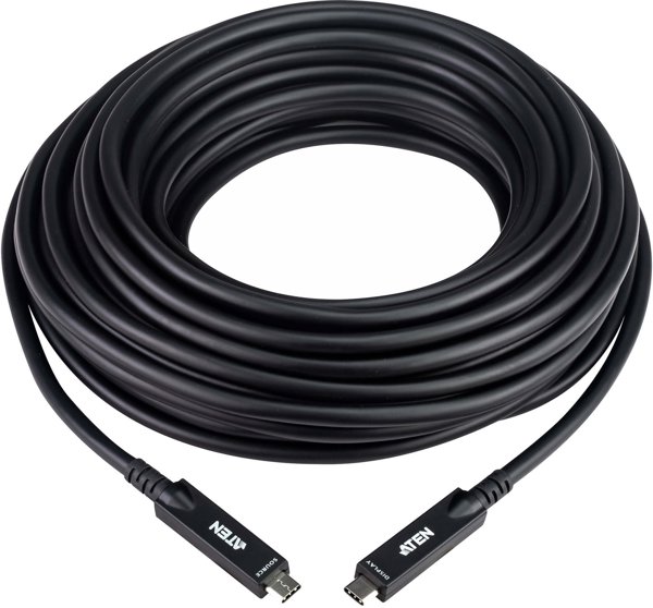 Kabel USB Aten UE3415F kabel USB 15 m USB C Black