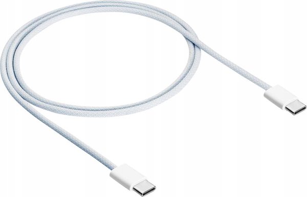 Akyga USB-C - Καλώδιο USB-C USB 1 m Λευκό (AK-USB-51) 13756225 5901720139412